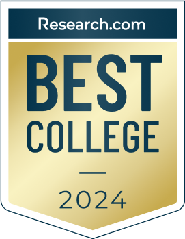 Research.com Best College 2024 badge